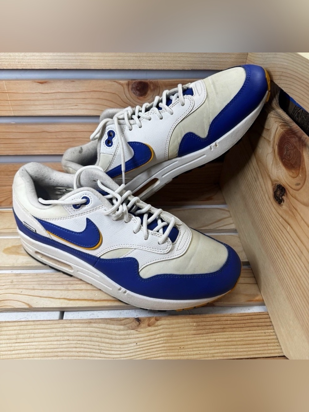Nike Air Max 1 SE Windbreaker Sneakers Shoes [AO1021-102] Men’s Size 8.5 Used